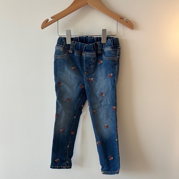 GAP Blue Jeans with Star Patterns - Picture 1 of 3